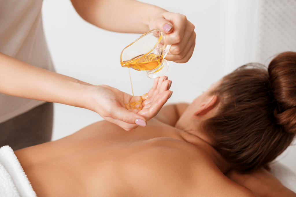 aromaterapia massaggio