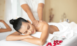 Immagine di un centro massaggi giapponese Un centro massaggi giapponese offre trattamenti di benessere Anma per promuovere la salute e il benessere