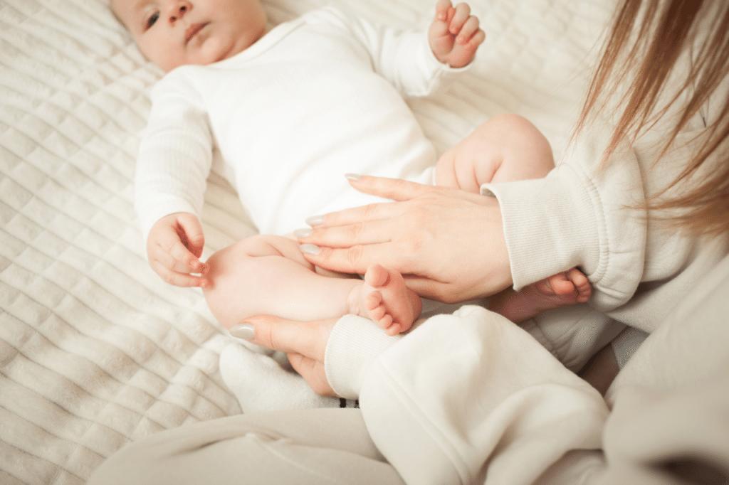 massaggi per neonati