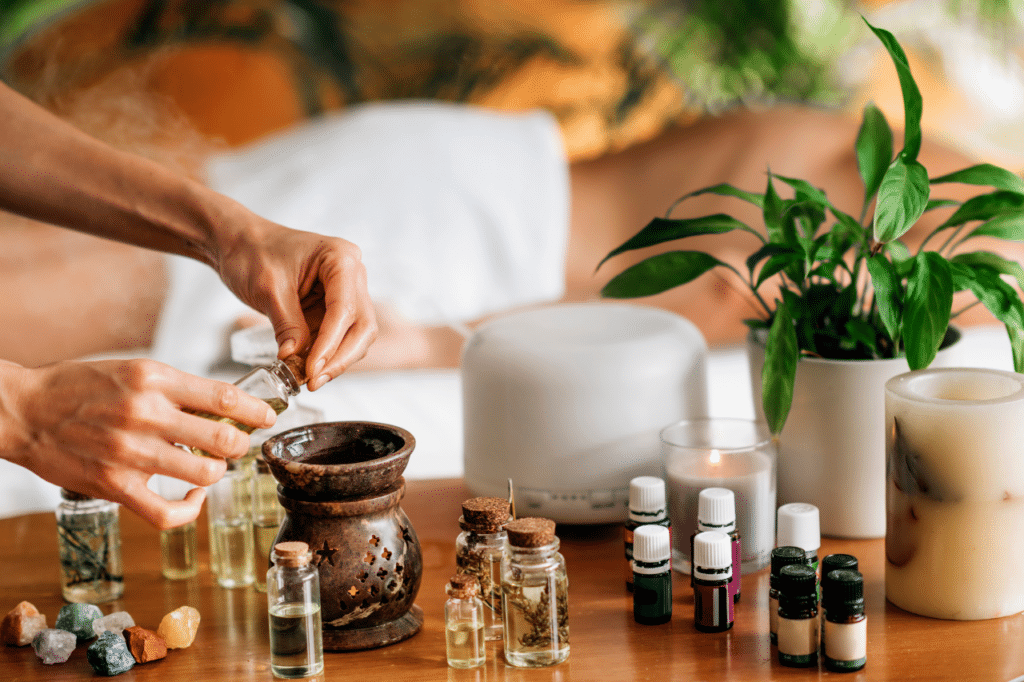 massaggio aromaterapia