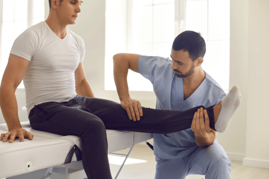 massaggio riabilitazione sport